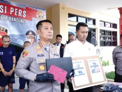 Libatkan Penadah dan Residivis, Polresta Bandung Ringkus Enam Tersangka Komplotan Pembobol Toko Elektronik