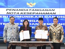 Perkuat Koneksi Digital, Kemendes PDT dan Kemkomdigi Teken MoU Pembangunan Jaringan Internet Desa