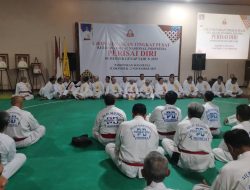 116 Peserta Ikuti Ujian Kenaikan Tingkat Nasional Perisai Diri 2025 di Padepokan Solo Raya