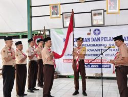 Tegaskan Wajib Pramuka di Sekolah, Kwarcab Pemalang Lantik Mabiran dan Kwarran Moga 2025–2028