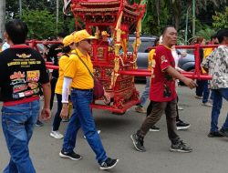 Semarak Budaya Sambut Seng Than Kongco Liem Thay Soe, Klenteng Hok Le King Slawi Gelar Kirab Ritual Akbar