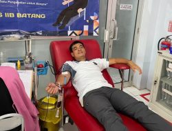 Wujud Kepedulian Sosial, Lapas Kelas IIB Batang Gelar Donor Darah Peringati Hari Bakti Kemenimipas Ke-1