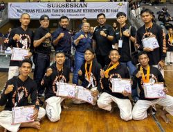 Tarung Derajat Kepri Sabet 3 Medali di Kejurnas Pelajar Piala Kemenpora 2025
