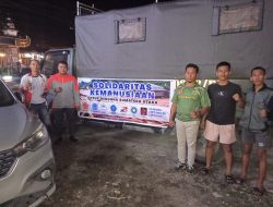 Sinergi Tanpa Batas dari Sidikalang: Truk Logistik Raksasa Tembus Wilayah Bencana di Sumatera Utara