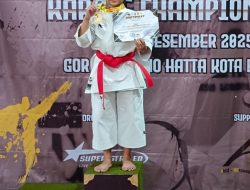 Sapu Bersih Emas Sepanjang 2025, “Wonder Kid” Abishai Ratri Tutup Usia Dini dengan Juara di KONI Jatim Cup I
