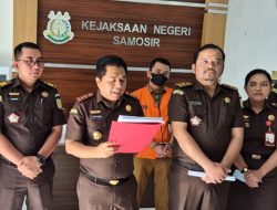 Korupsi Dana Banjir Bandang Samosir, Kadinsos Ditetapkan Tersangka dan Resmi Ditahan
