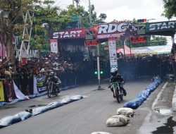650 Dragster Taklukkan Lintasan “Kapolres Cup Rookie Drag Competition 2026”
