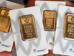 Harga Emas Antam Hari Ini Anjlok Rp48 Ribu, Berhenti di Level Rp3,120 Juta Per Gram