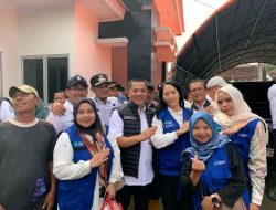 Bupati Aep Syaepuloh Tinjau Dapur Umum dan Poskes Banjir Tanjungpura, Pastikan Logistik Pengungsi Aman
