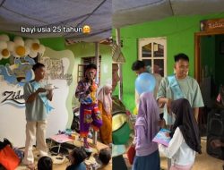 Viral Pemuda 25 Tahun Rayakan Ulang Tahun Ala Balita, Undang Puluhan Bocil dan Badut