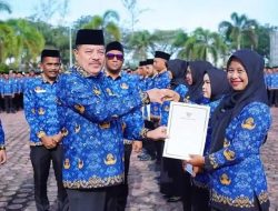Momen Haru di Nagan Raya: Bupati TRK Serahkan 2.150 SK PPPK Paruh Waktu, Terbanyak Tenaga Teknis