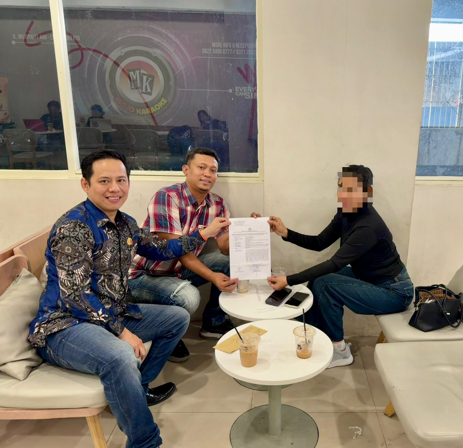 Foto: ND bersama Kuasa Hukumnya.