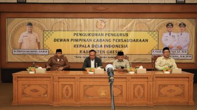 Wabup Alif Lantik Pengurus DPC PKDI Gresik: Tekankan Sinergi Membangun Daerah Mulai dari Desa