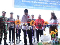 Tingkatkan Mutu Pendidikan di Distrik Atsj, Wakil Bupati Asmat Resmikan Asrama dan Lab Komputer SMAN 2