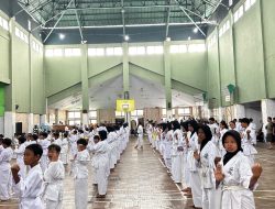 Cetak Generasi Berkarakter, 262 Karateka Ikuti Ujian Kenaikan Tingkat Gojukai di GOR Kridanggo Pemalang