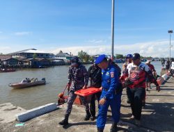 Sinergi Tim SAR Gabungan Berhasil Evakuasi Balita yang Tenggelam di Perairan Kampung Ewer Asmat