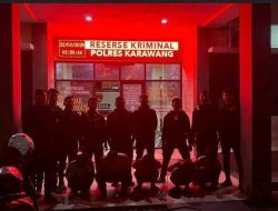 Polres Karawang Gagalkan Perang Sarung Berdarah di Klari: Lima Remaja dan Empat Celurit Diamankan