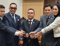 Ahmad Sahroni Kembali Ditetapkan Menjadi Pimpinan Komisi III DPR RI