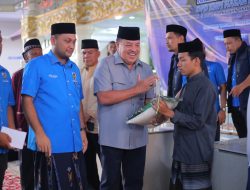 Khanduri Ramadhan KNPI Nagan Raya: Santuni Anak Yatim di Masjid Bersejarah Gudang Buloh