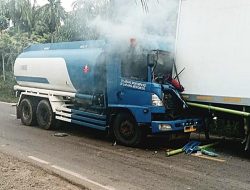 Aktivis Muba Desak Polisi Transparan Selidiki Terbakarnya Truk Tangki BBM di Bayung Lencir, Diduga Angkut Minyak Ilegal