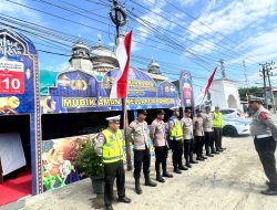 Pastikan Mudik Aman, Kapolres Nagan Raya Cek Kesiapan Pos Pengamanan Operasi Ketupat Seulawah 2026