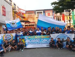 Pererat Silaturahmi, XTC Sexyroad DPC Kabupaten Bekasi Gelar Aksi Bagi Takjil dan Buka Bersama