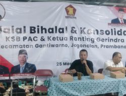 Panaskan Mesin Politik, Gerindra Klaten Gelar Halalbihalal dan Konsolidasi Kader di 3 Kecamatan