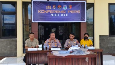 Kapolres Asmat AKBP Wahyu Basuki Pastikan Proses Hukum Remaja Pelaku Curas dan Rudapaksa di Agats