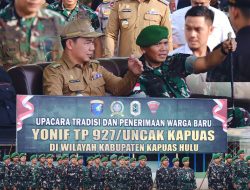Kapuas Hulu Sambut Yonif TP 927/Uncak Kapuas: Perkuat Benteng Perbatasan dan Akselerasi Pembangunan
