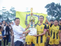 Persida Muda Arduka Juara! Turnamen Sepak Bola Halalbihalal Desa Kalimas Pererat Persaudaraan Pemuda