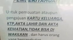 Urus Akta Kematian Harus Hadir Sendiri, Warganet: Yang Meninggal Disuruh Datang?