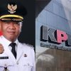 Terjaring OTT di Jawa Timur, Bupati Tulungagung Gatut Sunu Wibowo Tiba di Gedung Merah Putih KPK
