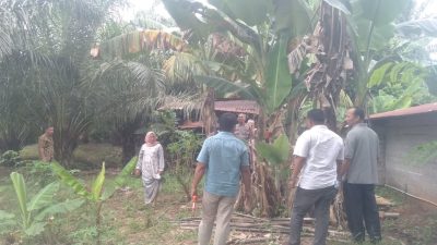 Sengketa Batas Tanah Berujung Laporan Polisi, Warga Desa Aek Buaton Adukan Oknum Kades dan Istri ke Polsek Barteng