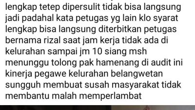 Pelayanan Desa Belang Wetan Dikeluhkan Warga, Bupati Klaten Instruksikan Sidak