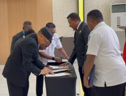 Bupati Asmat Lantik Kembali Jamaluddin sebagai Kadiskominfo guna Perkuat Transformasi Digital
