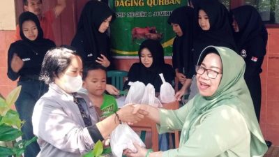 SMPN 1 Juwiring Latih Siswa Kurban Langsung, Tanamkan Jiwa Sosial dan Ketaatan