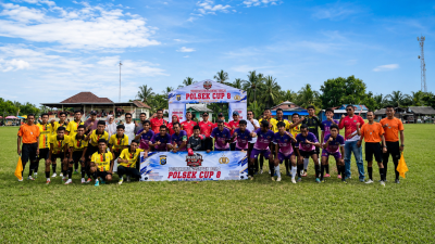 Polsek Cup 2 Resmi Bergulir di Mandah, Jadi Ajang Pembinaan Talenta Muda dan Pererat Silaturahmi