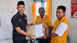 Politisi Muda Ahmad Husein Balyanan Resmi Daftar Calon Ketua DPC Hanura Maluku Tenggara