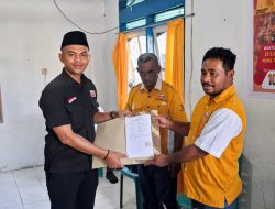 Politisi Muda Ahmad Husein Balyanan Resmi Daftar Calon Ketua DPC Hanura Maluku Tenggara
