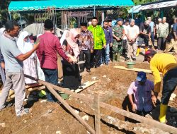 Peletakan Batu Pertama Masjid Darussalam Dolok Sagala Dimulai, Dibangun dari Swadaya Masyarakat Senilai Rp1,3 Miliar