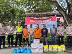 Sambut Hari Bhayangkara ke-80, Polres Nagan Raya Salurkan Bantuan Sosial kepada Masyarakat