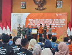 Forkopimda Blitar Beri Dukungan Penuh Sukseskan Sensus Ekonomi 2026