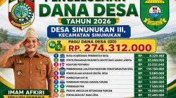 Kepala Desa Sinunukan III Paparkan Pengelolaan Dana Desa 2026, Wujudkan Transparansi kepada Masyarakat