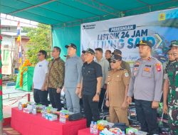 Bupati Kapuas Hulu Resmikan Listrik 24 Jam di Desa Ujung Said, Dorong Pembangunan dan Kesejahteraan Warga