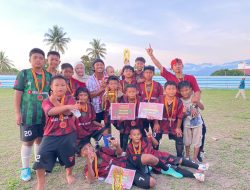 FC Belibis Junior Juara Pemuda Cup III Desa Tonggolobibi Usai Tundukkan KT Persada Siwalempu 2-1