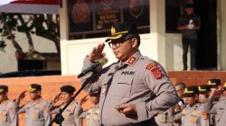 Kapolres Nagan Raya Pimpin Sertijab Sejumlah PJU dan Kapolsek, Tekankan Profesionalisme Personel