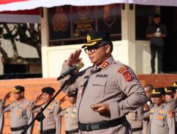 Kapolres Nagan Raya Pimpin Sertijab Sejumlah PJU dan Kapolsek, Tekankan Profesionalisme Personel