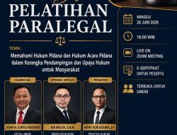 Kepala Desa Sinunukan III Ikuti Webinar Paralegal GPB, Siap Perkuat Pos Bantuan Hukum Desa