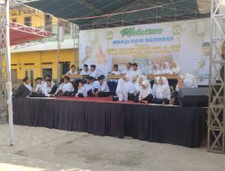 Peringati Bulan Muharam, Ponpes Miftahul Huda Al-Azhar Karawang Santuni 60 Anak Yatim