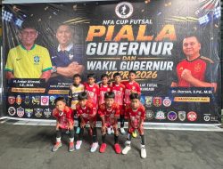 NFA Cup Futsal Piala Gubernur dan Wakil Gubernur Kepri 2026 Resmi Dibuka di Batam Center
